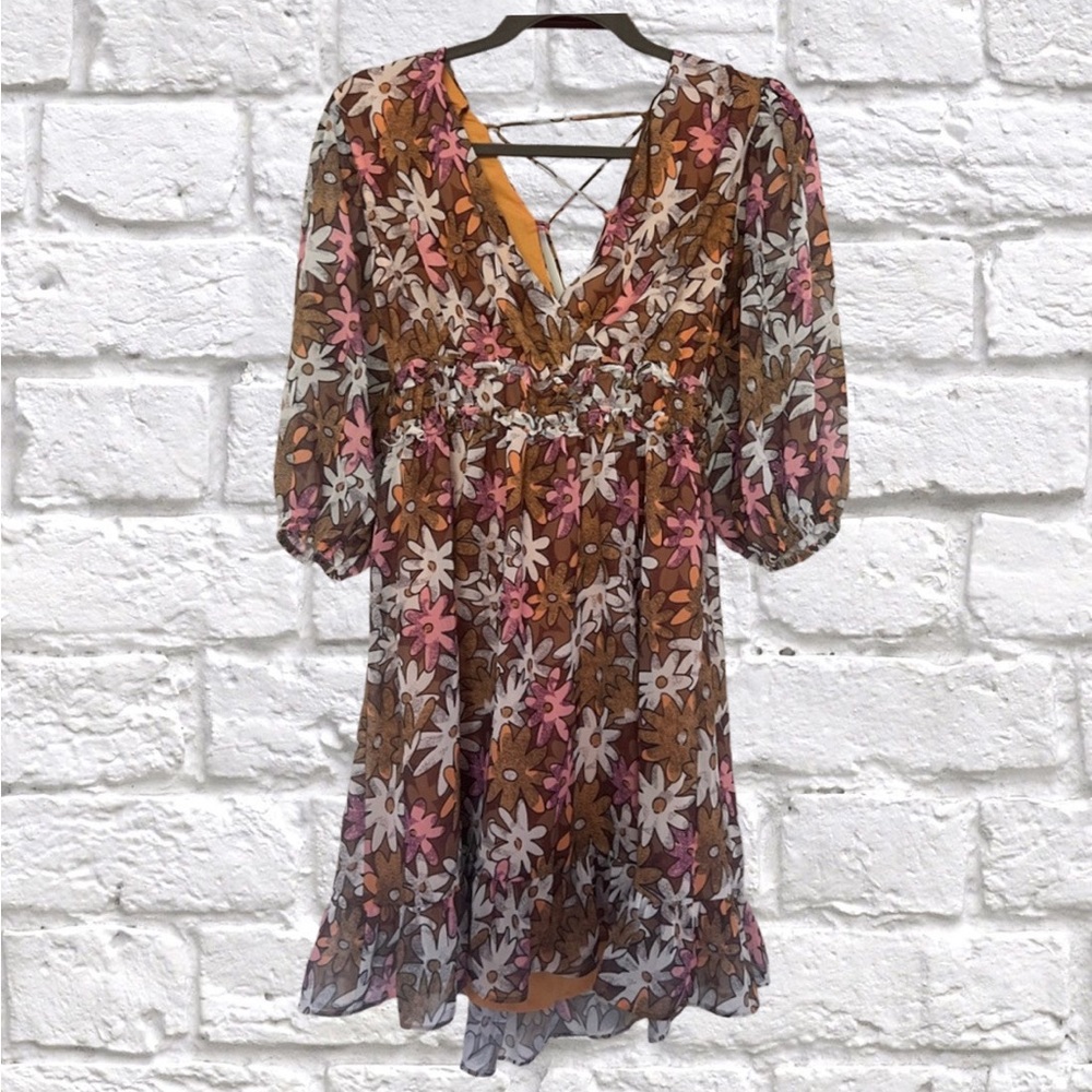 Multi Color Daisy Dress